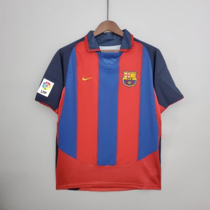2003/2004 Retro Barcelona Home Football Shirt 1:1 Thai Quality