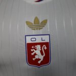 2024/2025 Player Version Lyon 75th Anniversary Edition Off White Football Shirt 1:1 Thai Quality - Image 4