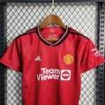 2023/2024 Manchester United Home Football Shirt 1:1 Thai Quality Kids Size - Image 3