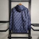 2023-2024 Real Madrid Windbreaker Gray Soccer Jersey 1:1 Thai Quality - Image 2