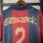 2025/2026 Barcelona Travis Scott Joint Edition Polo Shirt Football Shirt 1:1 Thai Quality - Image 4