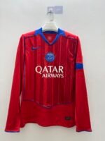 2025/2026 Long Sleeve Psg Paris Saint-Germain Third Away Football Shirt 1:1 Thai Quality
