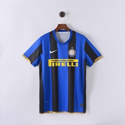 2008/2009 Retro Internazionale Milan Home Football Jersey 1:1 Thai Quality