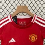 2024/2025 Manchester United Home Football Shirt 1:1 Thai Quality Kids Size - Image 3