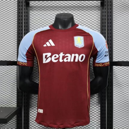 2025/2026 Player Version Aston Villa Home Football Shirt 1:1 Thai Quality