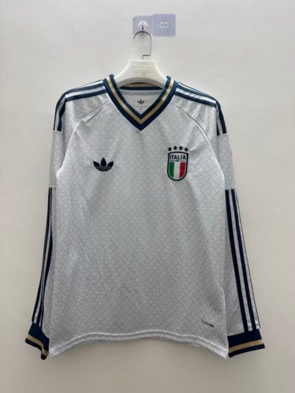 2026 Long Sleeve Italy National Team Away Football Shirt 1:1 Thai Quality