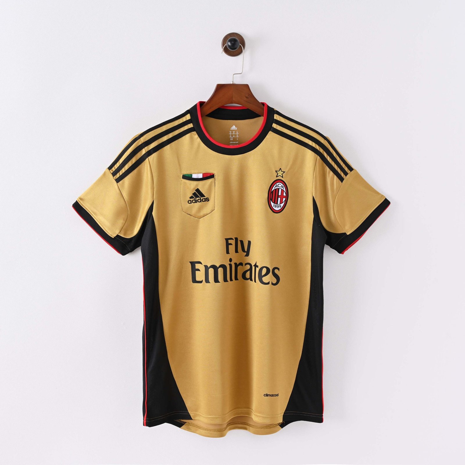 f5839e2cc158f997c4cf7c5f743a1658 2013/2014 Retro AC Milan Third Away Football Shirt 1:1 Thai Quality - Image 1