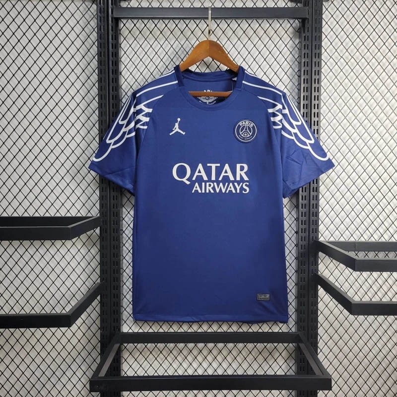 f5bcce7765ba12f4a510c3ea3dc629fd 2024/2025 Psg Paris Saint-Germain Fourth Away Football Shirt 1:1 Thai Quality - Image 1