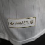 2024/2025 Player Version Lyon 75th Anniversary Edition Off White Football Shirt 1:1 Thai Quality - Image 7