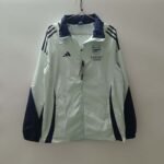 2024/2025 Arsenal Windbreaker Light Green Soccer Jersey 1:1 Thai Quality