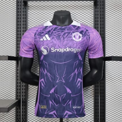 2024/2025 Player Version Manchester United Special Edition Purple Football Shirt 1:1 Thai Quality