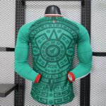 2026 Player Version Long Sleeve Mexico National Home Football Shirt 1:1 Thai Quality - Image 2