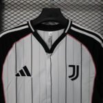 2025/2026 Juventus Baseball Uniform White Soccer Jersey 1:1 Thai Quality - Image 3