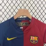 2008/2009 Retro Barcelona Home Football Shirt 1:1 Thai Quality Kids Size - Image 3