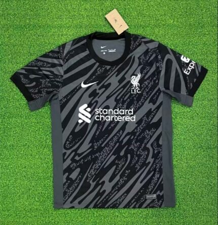 2024/2025 Liverpool Goalkeeper Black Soccer Jersey 1:1 Thai Quality