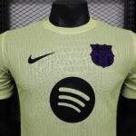 2024/2025 Player Version Barcelona Special Edition Yellow Football Shirt 1:1 Thai Quality - Image 5