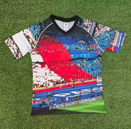 2025/2026 Psg Paris Saint-Germain Competition Venue Special Edition Colorful Football Shirt 1:1 Thai Quality