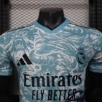2025/2026 Player Version Real Madrid Special Edition Blue Football Shirt 1:1 Thai Quality - Image 5