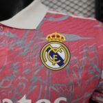 2025/2026 Player Version Real Madrid Chinese Dragon Pink Football Shirt 1:1 Thai Quality - Image 6