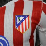 2025/2026 Player Version Long Sleeve Atletico Madrid Home Football Shirt 1:1 Thai Quality - Image 6