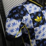 2025/2026 Player Version Manchester United Special Edition Blue White Checkered Football Shirt 1:1 Thai Quality - Image 6