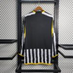 2023/2024 Long Sleeve Juventus Home 1:1 Thai Quality - Image 2
