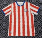 （S-4XL） 2026-2027 Paraguay Home Red&White Soccer Jersey AAA