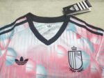 2026-2027 Belgium Away White&Pink Kids/Youth Soccer Uniform - Image 2