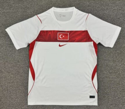 (S-4XL)26-27 Türkiye Home White Soccer Jersey AAA