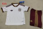 2026-2027 Spain Away White Kids/Youth Soccer Uniform