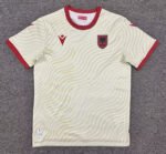 （S-4XL） 2026-2027 Albania Away Beige Soccer Jersey AAA