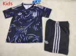 2026-2027 Argentina National  Away Black&Purple Kids/Youth Soccer uniform