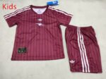 2026-2027 Arsenal Dark Red kids/youth  Soccer uniform