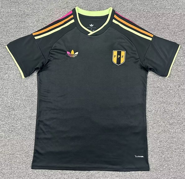 psc (2) 2026-27 Peru Away Black Soccer Jersey AAA - Image 1
