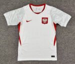 (S-4XL)26-27 Poland Home White Soccer Jersey AAA