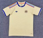 (S-4XL)26-27 Curaçao Away Yellow Soccer Jersey AAA