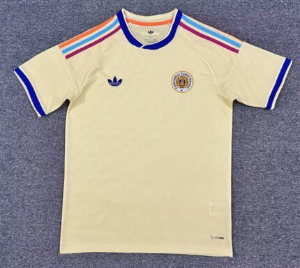 (S-4XL)26-27 Curaçao Away Yellow Soccer Jersey AAA