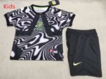 2026-2027 Brazil Goalkeeper Gray Yellow Kids/Youth Soccer Uniform