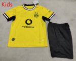 2026-2027 Borussia Dortmund Home Yellow kids/youth  Soccer uniform