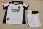 2026-2027 AC Mlian White kids/youth  Soccer uniform