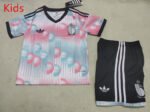 2026-2027 Belgium Away White&Pink Kids/Youth Soccer Uniform