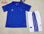 2026-2027 Cruzeiro Home Blue kids/youth  Soccer uniform