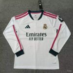 2026-2027 Real Madrid Home White Long sleeves Soccer Jersey AAA