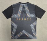 （S-4XL）2026-2027 France Goalkeeper Black Soccer Jersey AAA - Image 2