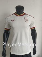 2026-2027 Player Version Spain Away White Soccer Jersey AAA