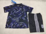 2026-2027 Argentina National  Away Black&Purple Kids/Youth Soccer uniform - Image 3
