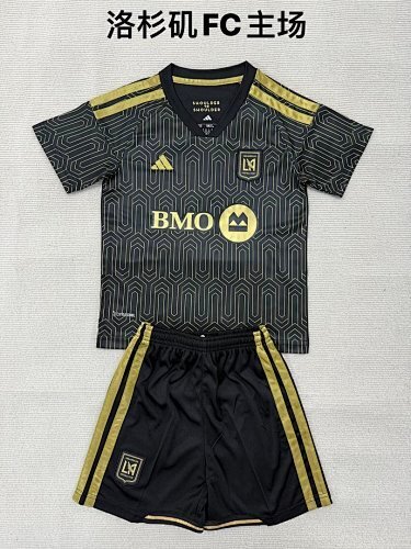2026-2027 Los Angeles Home  Black Soccer uniform