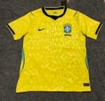 （S-4XL）With steel stamp 2026-2027 Brazil Home Yellow Soccer Jersey AAA