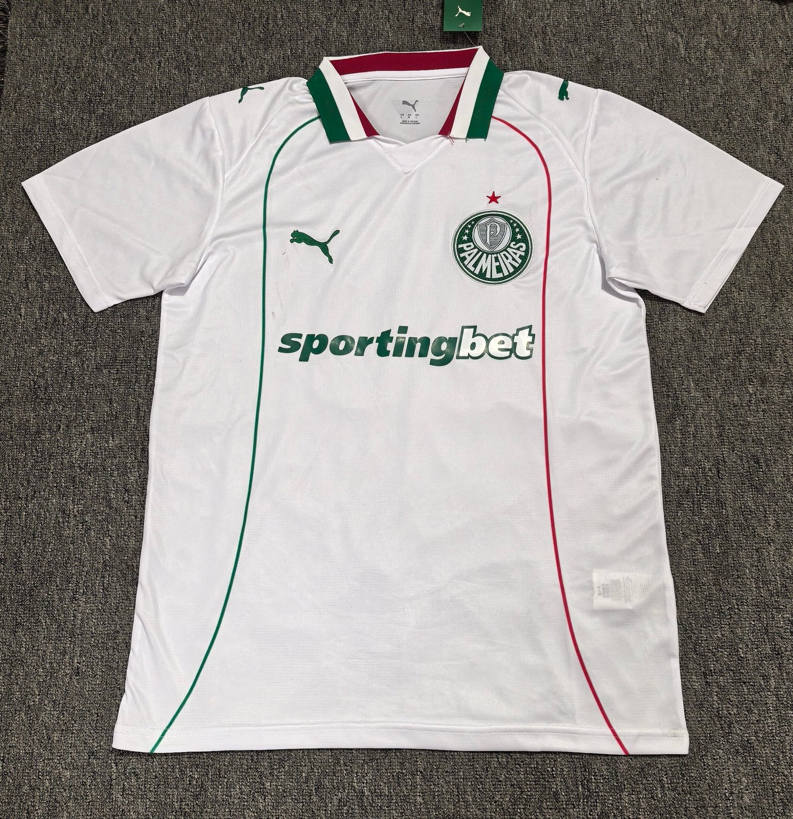 N4031 (S-4XL) 2026-2027 Palmeiras Away White Soccer Jersey AAA - Image 1