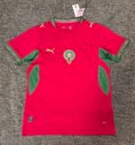 (s-4xl)2026-27 Morocco Home Red Soccer Jersey AAA